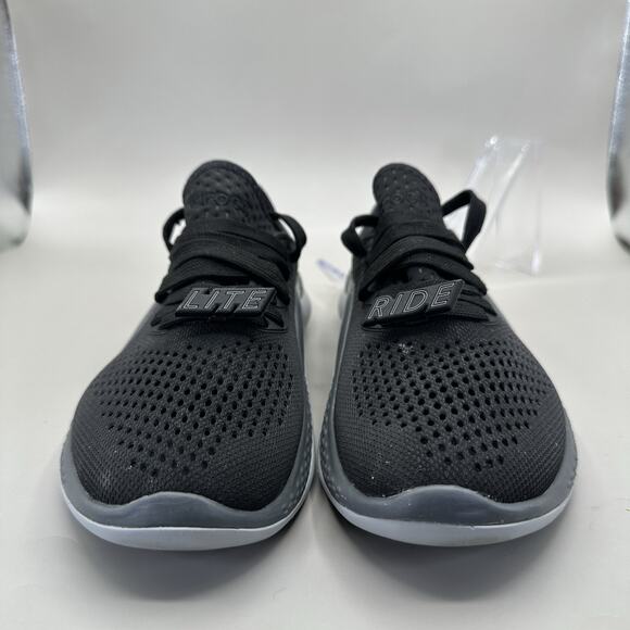 Women's Crocs LiteRide 360 Pacer Sneakers Shoes Black Size 5 US **EXCELLENT** - Picture 3 of 9